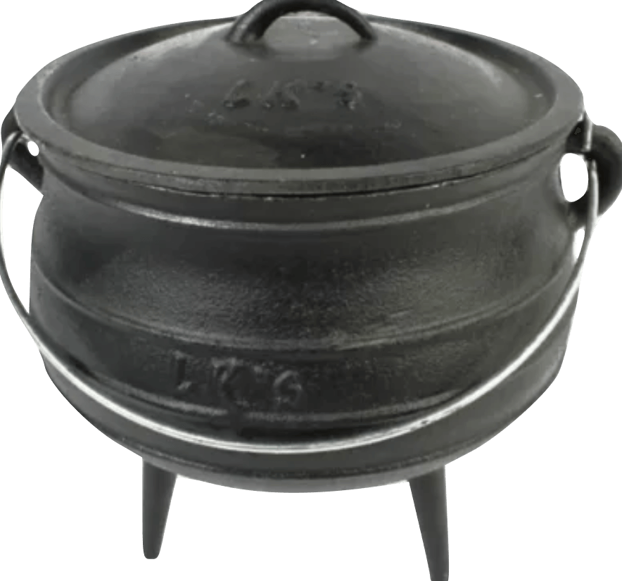 LK's Cast Iron Potjie Pot No. 3